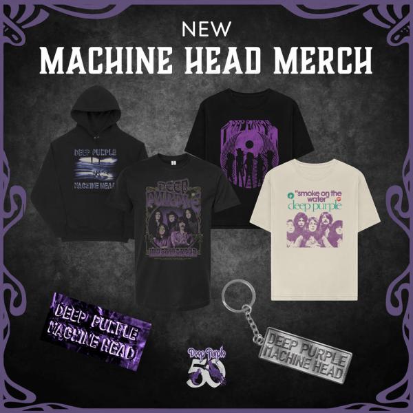 NEW MACHINE HEAD MERCHANDISE AVAILABLE NOW